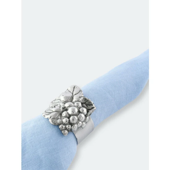 Arthur Court Designs Grape Napkin Rings - Set Of 4 Dinnerware & Flatware 3 Arthur Court Designs Grape Napkin Rings - Set Of 4 Dinnerware & Flatware - Image 3