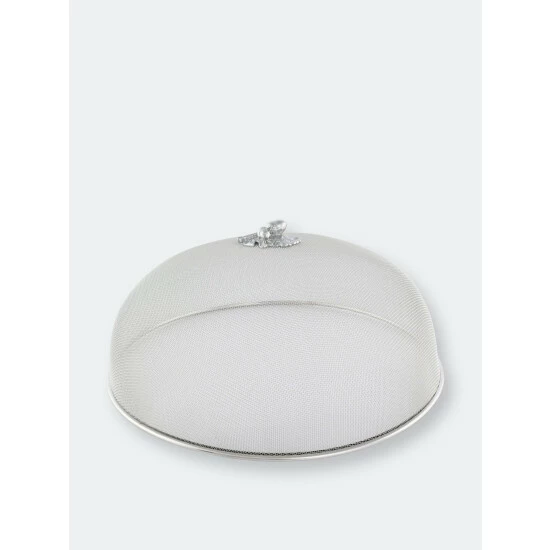 Arthur Court Designs Oak Leaf / Acorn Stainless Mesh Picnic Cover Serveware 1 Arthur Court Designs Oak Leaf / Acorn Stainless Mesh Picnic Cover Serveware