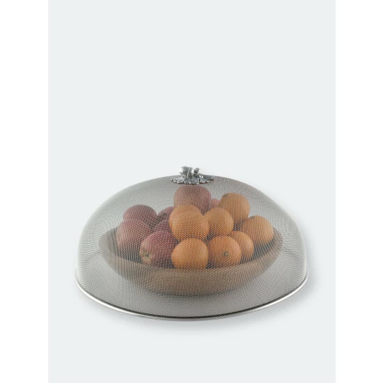 Arthur Court Designs Oak Leaf / Acorn Stainless Mesh Picnic Cover Serveware 2 Arthur Court Designs Oak Leaf / Acorn Stainless Mesh Picnic Cover Serveware - Image 2