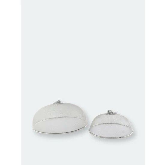 Arthur Court Designs Oak Leaf / Acorn Stainless Mesh Picnic Cover Serveware 4 Arthur Court Designs Oak Leaf / Acorn Stainless Mesh Picnic Cover Serveware - Image 4