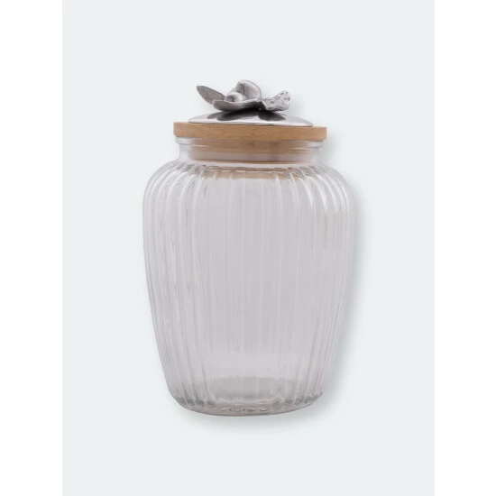 Arthur Court Designs Olive Glass Canister Kitchen 3 Arthur Court Designs Olive Glass Canister Kitchen - Image 3