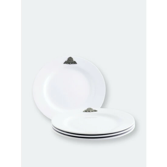 Arthur Court Designs Artichoke Melamine Lunch Plates - Set Of 4 Dinnerware & Flatware 1 Arthur Court Designs Artichoke Melamine Lunch Plates - Set Of 4 Dinnerware & Flatware