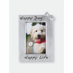 Arthur Court Designs Happy Dog 4 X 6 Frame Decorative Accents