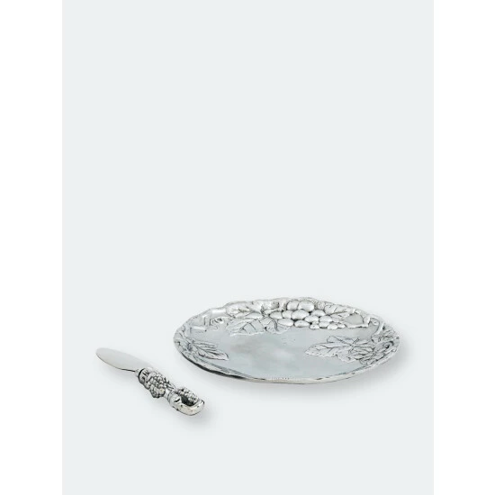 Arthur Court Designs Grape Plate With Server Serveware 3 Arthur Court Designs Grape Plate With Server Serveware - Image 3