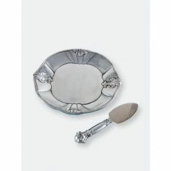 Arthur Court Designs Fleur-De-Lis Plate With Server Serveware 8 Arthur Court Designs Fleur-De-Lis Plate With Server Serveware -Arthur Court Designs Sales unnamed file 1061