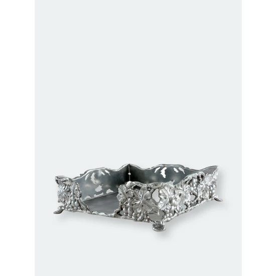 Arthur Court Designs Grape Luncheon Napkin Box Serveware 1 Arthur Court Designs Grape Luncheon Napkin Box Serveware