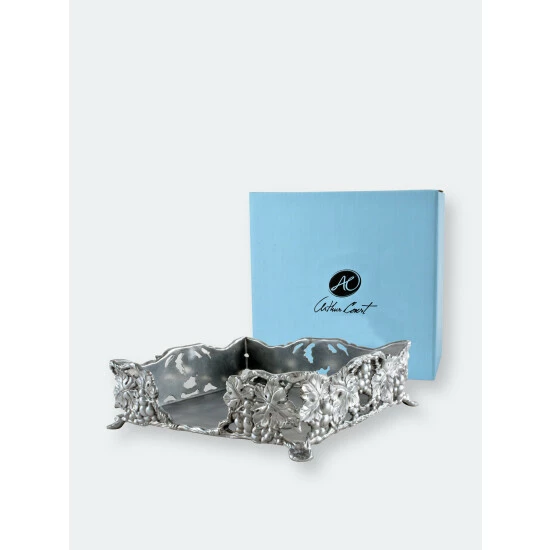 Arthur Court Designs Grape Luncheon Napkin Box Serveware 5 Arthur Court Designs Grape Luncheon Napkin Box Serveware - Image 5