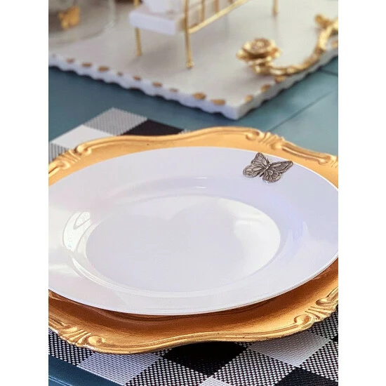 Arthur Court Designs Butterfly Melamine Lunch Plates - Set of 4 Dinnerware & Flatware Arthur Court Designs Butterfly Melamine Lunch Plates - Set Of 4 Dinnerware & Flatware -Arthur Court Designs Sales unnamed file 108