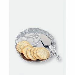 Arthur Court Designs Horse Plate With Server Serveware