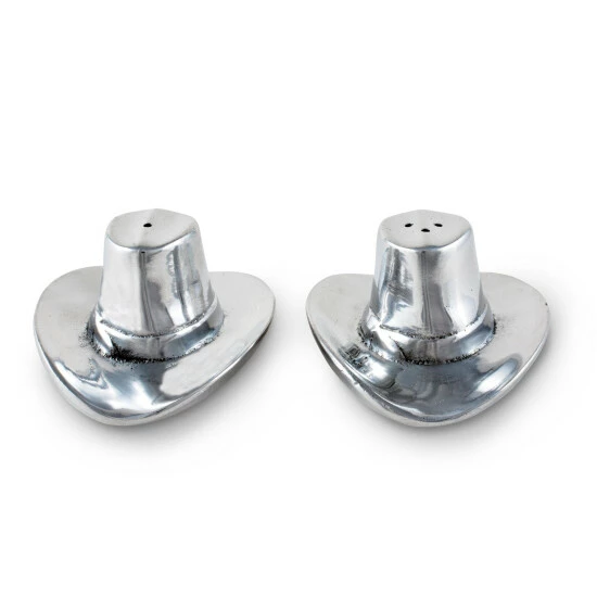 Arthur Court Designs Cowboy Hat Salt And Pepper Set Dinnerware & Flatware 2 Arthur Court Designs Cowboy Hat Salt And Pepper Set Dinnerware & Flatware - Image 2
