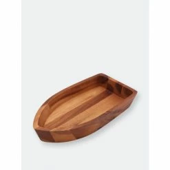 Arthur Court Designs Boat Shape Acacia Wood Salad Bowl Large Serveware 8 Arthur Court Designs Boat Shape Acacia Wood Salad Bowl Large Serveware -Arthur Court Designs Sales unnamed file 121