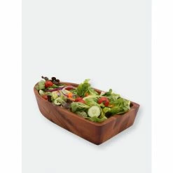 Arthur Court Designs Boat Shape Acacia Wood Salad Bowl Large Serveware 9 Arthur Court Designs Boat Shape Acacia Wood Salad Bowl Large Serveware -Arthur Court Designs Sales unnamed file 122