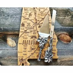 Arthur Court Designs Magnolia Cake Knife And Pie Server Serveware