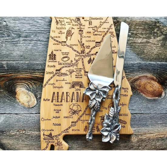 Arthur Court Designs Magnolia Cake Knife And Pie Server Serveware 1 Arthur Court Designs Magnolia Cake Knife And Pie Server Serveware