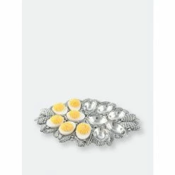 Arthur Court Designs Pine Cone Forest Deviled Egg Server Serveware