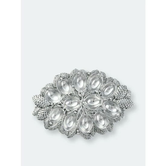 Arthur Court Designs Pine Cone Forest Deviled Egg Server Serveware 3 Arthur Court Designs Pine Cone Forest Deviled Egg Server Serveware - Image 3