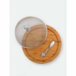 Arthur Court Designs Grape 3 Piece Picnic Cheese Board / Spreader Serveware 2 Arthur Court Designs Grape 3 Piece Picnic Cheese Board / Spreader Serveware -Arthur Court Designs Sales unnamed file 1278