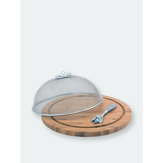 Arthur Court Designs Olive 3 Piece Picnic Cheese Board / Spreader Serveware 2 Arthur Court Designs Olive 3 Piece Picnic Cheese Board / Spreader Serveware - Image 2