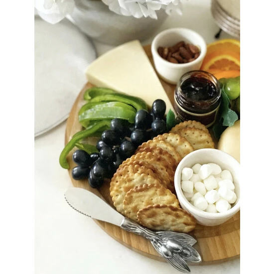 Arthur Court Designs Olive 3 Piece Picnic Cheese Board / Spreader Serveware 6 Arthur Court Designs Olive 3 Piece Picnic Cheese Board / Spreader Serveware - Image 6