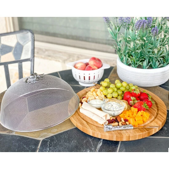 Arthur Court Designs Oak Leaf 3 Piece Picnic Cheese Board / Spreader Serveware 1 Arthur Court Designs Oak Leaf 3 Piece Picnic Cheese Board / Spreader Serveware