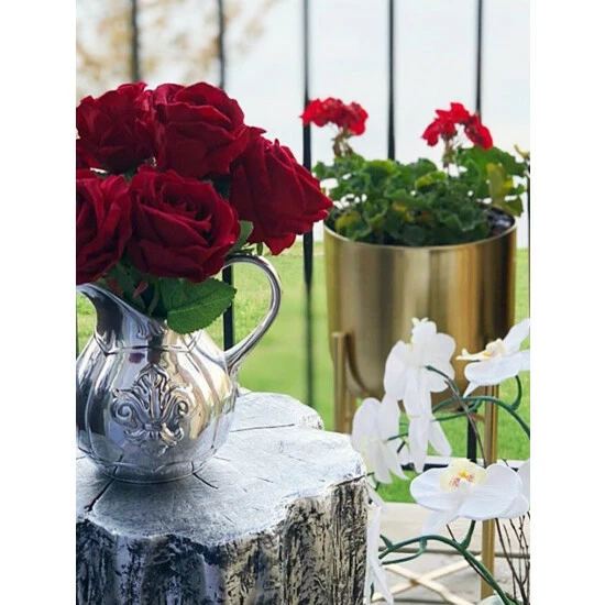 Arthur Court Designs Fleur-De-Lis Pitcher Small Serveware 1 Arthur Court Designs Fleur-De-Lis Pitcher Small Serveware