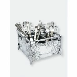 Arthur Court Designs Grapevine Flatware Caddy Dining & Tabletop