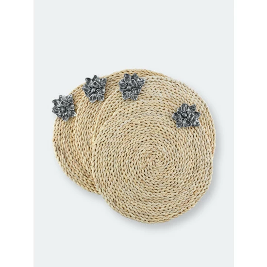 Arthur Court Designs Magnolia Placemats - Set Of 4 Dinnerware & Flatware 1 Arthur Court Designs Magnolia Placemats - Set Of 4 Dinnerware & Flatware