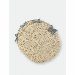 Arthur Court Designs Butterfly Twisted Seagrass Placemats - Set Of 4 Dinnerware & Flatware