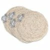 Arthur Court Designs Crab Twisted Seagrass Placemats - Set Of 4 Dining & Tabletop