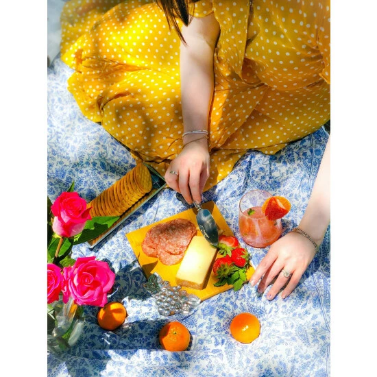 Arthur Court Designs Grape Bamboo Cheese Set Serveware 7 Arthur Court Designs Grape Bamboo Cheese Set Serveware - Image 7