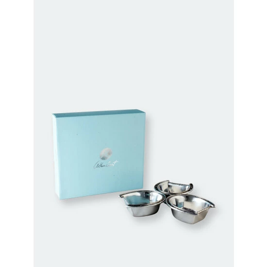 Arthur Court Designs Horseshoe 3-Bowl Bowl Dinnerware & Flatware 4 Arthur Court Designs Horseshoe 3-Bowl Bowl Dinnerware & Flatware - Image 4