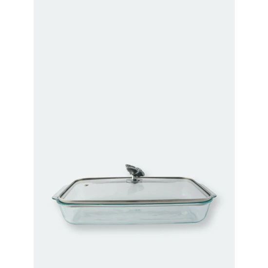 Arthur Court Designs Butterfly Lid With Pyrex 3 Quart Baking Dish Bakeware 3 Arthur Court Designs Butterfly Lid With Pyrex 3 Quart Baking Dish Bakeware - Image 3