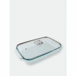Arthur Court Designs Crab Lid With Pyrex 3 Quart Baking Dish Bakeware
