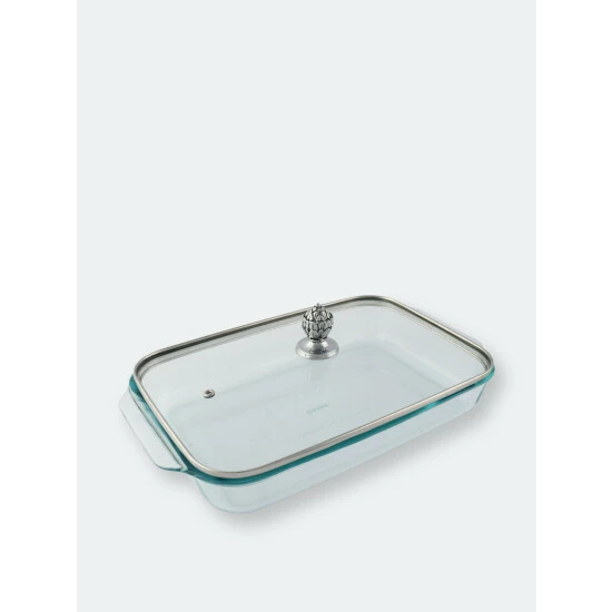 Arthur Court Designs Classic Lid With Pyrex 3 Quart Baking Dish Bakeware 1 Arthur Court Designs Classic Lid With Pyrex 3 Quart Baking Dish Bakeware