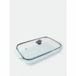 Arthur Court Designs Grape Lid With Pyrex 3 Quart Baking Dish Bakeware
