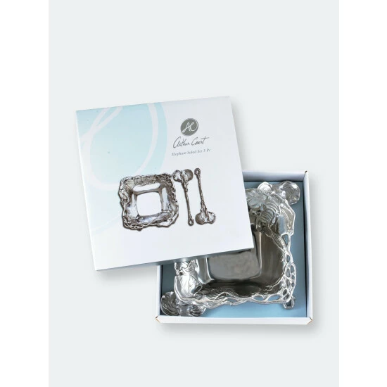 Arthur Court Designs Elephant Salad Set 3-Pc Dinnerware & Flatware Arthur Court Designs Elephant Salad Set 3-Pc Dinnerware & Flatware -Arthur Court Designs Sales unnamed file 1487