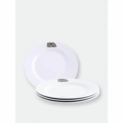 Arthur Court Designs Grape Melamine Lunch Plates - Set Of 4 Dinnerware & Flatware