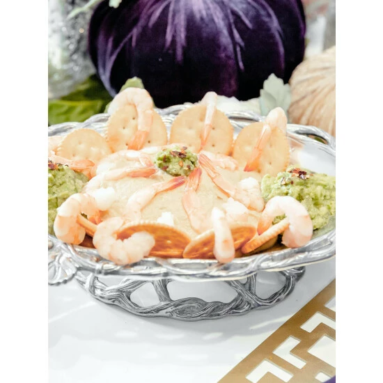 Arthur Court Designs Grape Open Vine Vegetable Dish Serveware 1 Arthur Court Designs Grape Open Vine Vegetable Dish Serveware