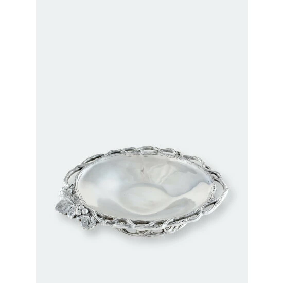 Arthur Court Designs Grape Open Vine Vegetable Dish Serveware 3 Arthur Court Designs Grape Open Vine Vegetable Dish Serveware - Image 3