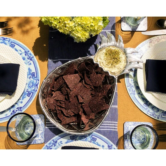 Arthur Court Designs Pineapple Chip And Dip Tray Serveware 7 Arthur Court Designs Pineapple Chip And Dip Tray Serveware - Image 7