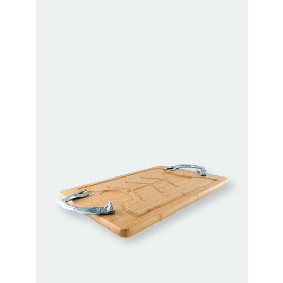 Arthur Court Designs Antler Carving Board Knives & Cutting Boards 1 Arthur Court Designs Antler Carving Board Knives & Cutting Boards