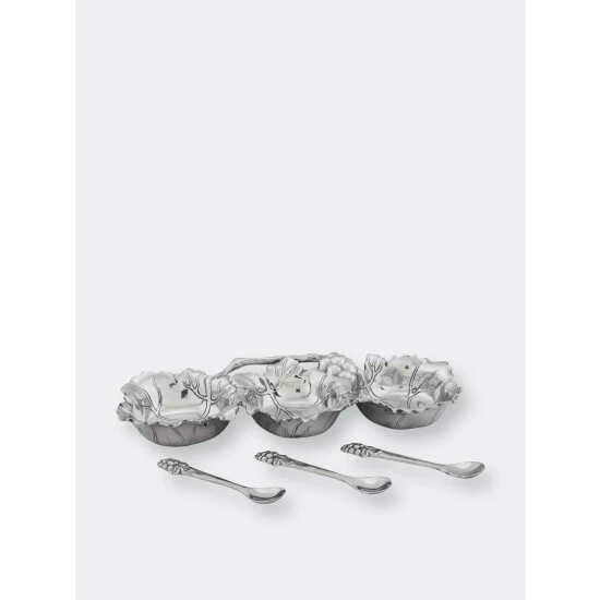 Arthur Court Designs Grape Condiment Server Serveware 1 Arthur Court Designs Grape Condiment Server Serveware