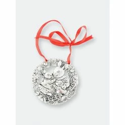 Arthur Court Designs 2021 "To Grandma House We Go" Bunny Ornament Decorative Accents