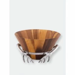 Arthur Court Designs Antler Wood Salad Bowl Dinnerware & Flatware -Arthur Court Designs Sales unnamed file 1590