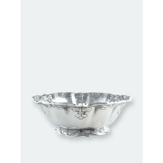 Arthur Court Designs Fleur-De-Lis Salad Bowl 12 Dinnerware & Flatware 1 Arthur Court Designs Fleur-De-Lis Salad Bowl 12 Dinnerware & Flatware