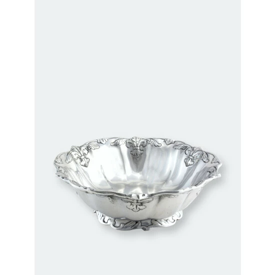 Arthur Court Designs Fleur-De-Lis Salad Bowl 12 Dinnerware & Flatware 2 Arthur Court Designs Fleur-De-Lis Salad Bowl 12 Dinnerware & Flatware - Image 2