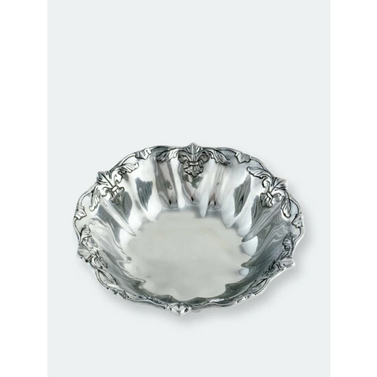 Arthur Court Designs Fleur-De-Lis Salad Bowl 12 Dinnerware & Flatware 4 Arthur Court Designs Fleur-De-Lis Salad Bowl 12 Dinnerware & Flatware - Image 4