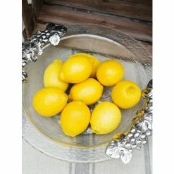 Arthur Court Designs Grape Glass Salad Bowl Dinnerware & Flatware