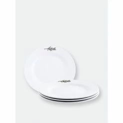 Arthur Court Designs Olive Melamine Lunch Plates - Set Of 4 Dinnerware & Flatware