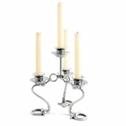 Arthur Court Designs Equestrian Bit Four Light Candlestick Candles & Home Fragrances Silver -Arthur Court Designs Sales unnamed file 1646
